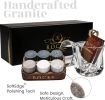 Whiskey Chilling Stones Gift Set Crystal Glasses