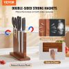 VEVOR Magnetic Knife Block, 12 inch Home Kitchen Knife Holder, Double Sided Magnetic Knife Stand, Multifunctional Storage Acacia Wood Knives Rack