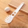 1pc Egg Emulsion Separator Surface; Kitchen Multifunction Tool