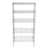 Home Kitchen Supplies Furniture, 5-Tier Metal Shelving Racks, Adjustable Metal Storage Racks, 5-Tier Shelving Unit with Leveling Feet