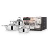 Serenk Definition 6 Pieces Stainless Steel Egg Pan Set